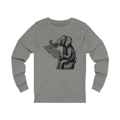Elephant News | Unisex Jersey Long Sleeve Tee