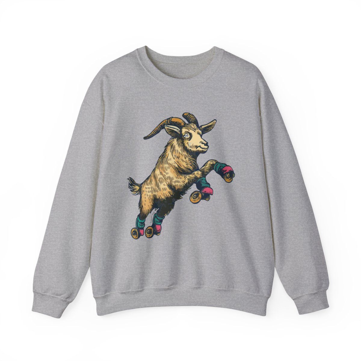 Goat in Flight | Unisex Heavy Blend™ Crewneck Sweatshirt - Image 35