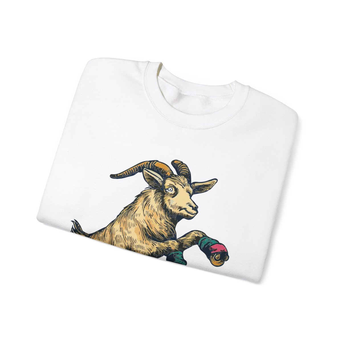 Goat in Flight | Unisex Heavy Blend™ Crewneck Sweatshirt - Image 15