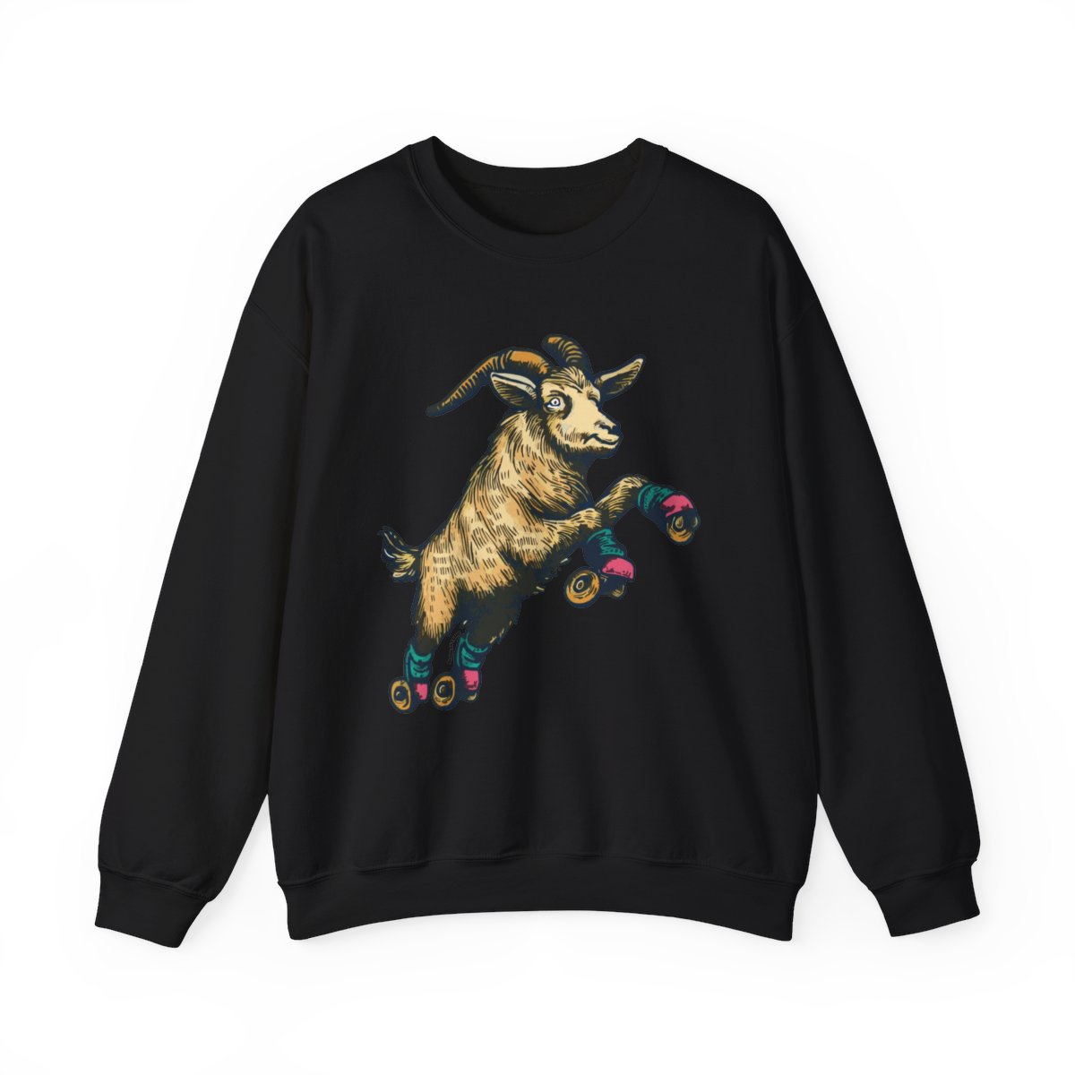 Goat in Flight | Unisex Heavy Blend™ Crewneck Sweatshirt - Image 24