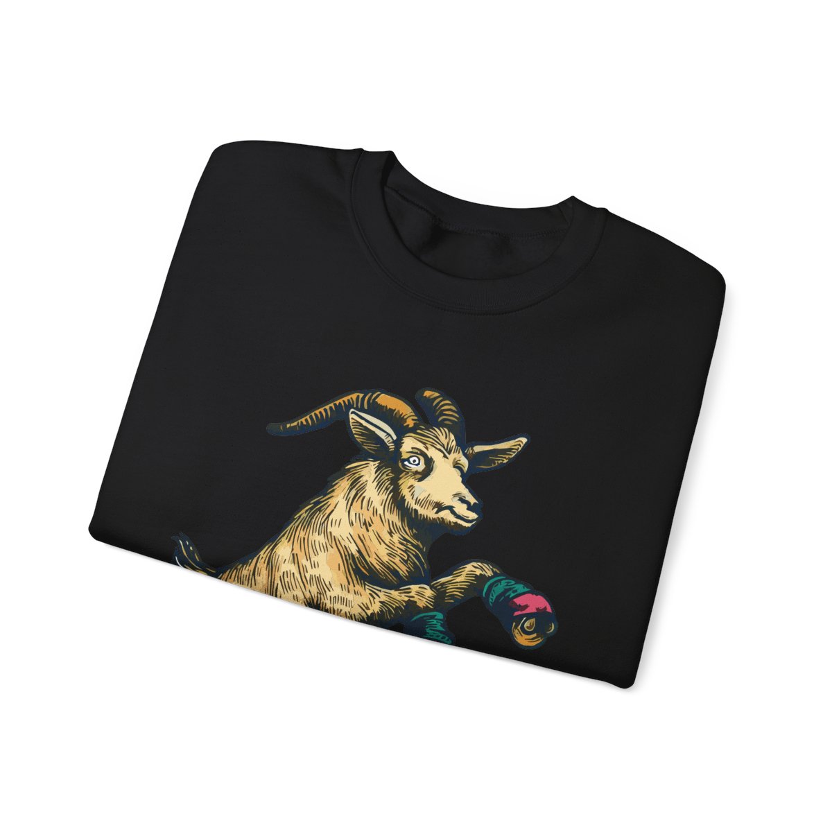 Goat in Flight | Unisex Heavy Blend™ Crewneck Sweatshirt - Image 26