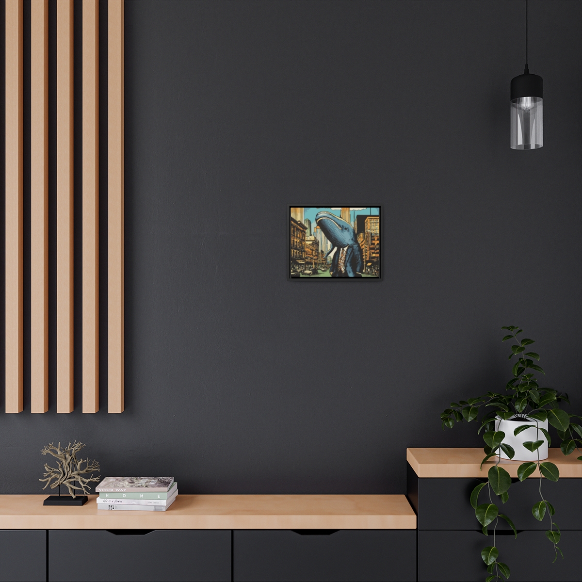 City Whale | Gallery Canvas Wraps, Horizontal Frame - Image 15
