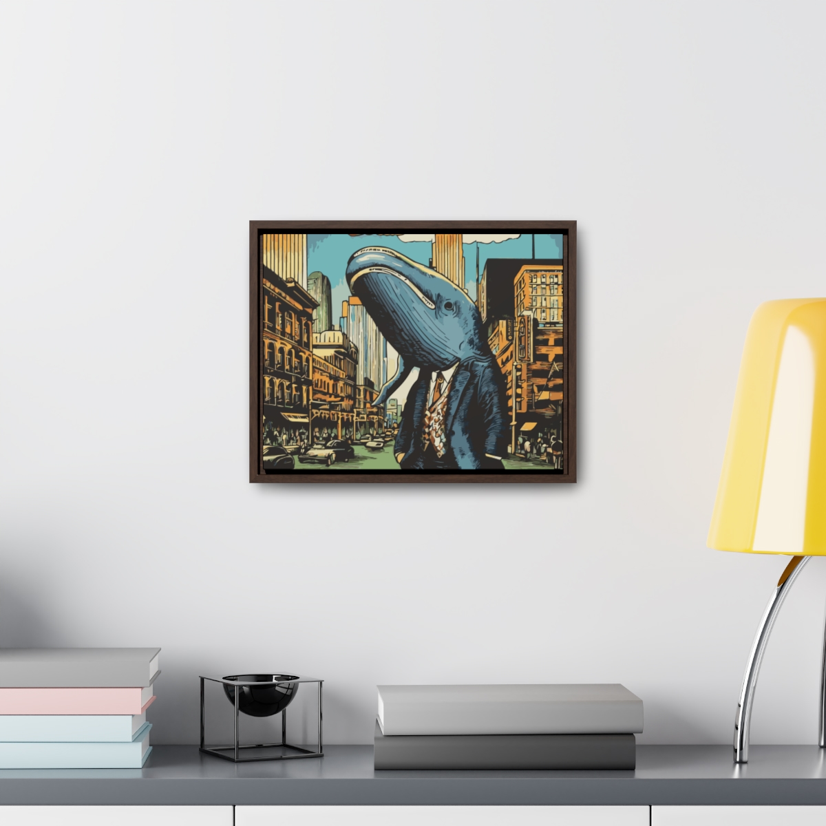 City Whale | Gallery Canvas Wraps, Horizontal Frame - Image 19