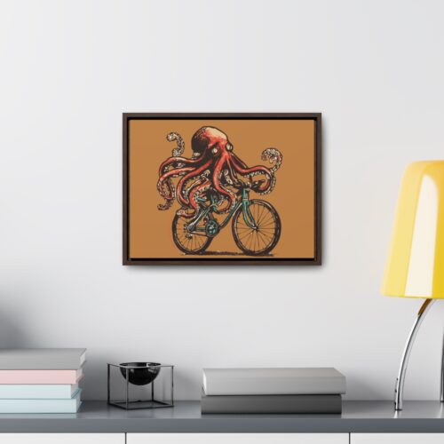 Octo Rider | Gallery Canvas Wraps, Horizontal Frame