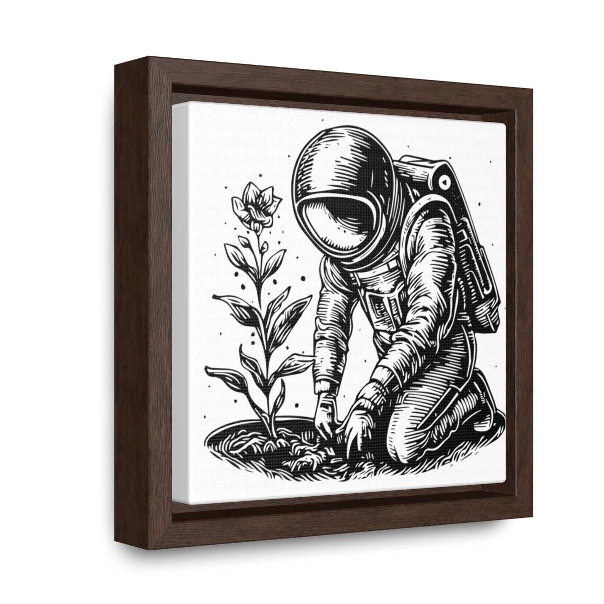 Astro Planter | Gallery Canvas Wraps, Square Frame - Image 11