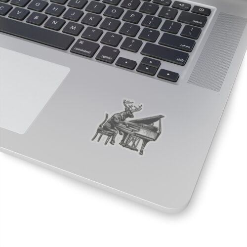Deer Player | Kiss-Cut Stickers