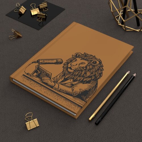 Lion News | Hardcover Journal Matte