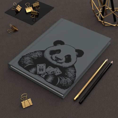 Panda Poker | Hardcover Journal Matte