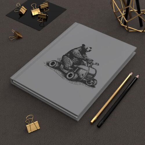 Bear Mower | Hardcover Journal Matte