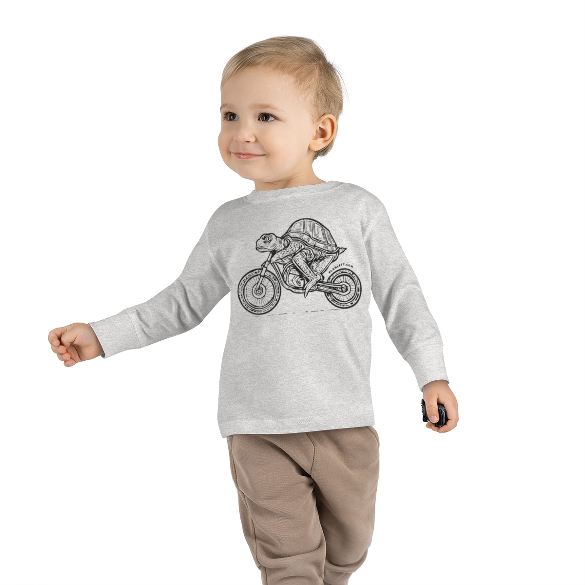 Rebel Turtle | Toddler Long Sleeve Tee - Image 11