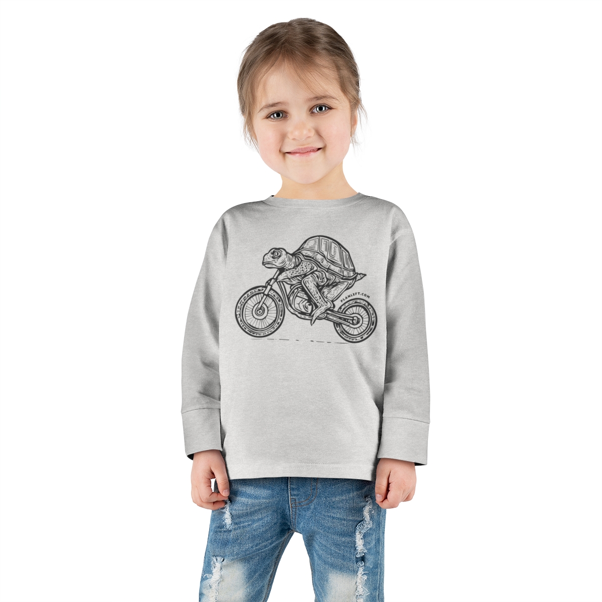 Rebel Turtle | Toddler Long Sleeve Tee - Image 12