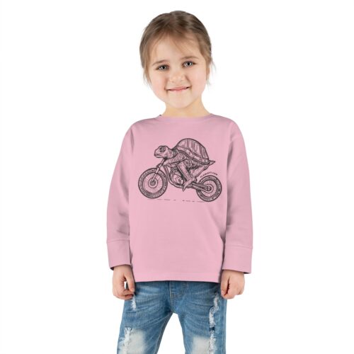 Rebel Turtle | Toddler Long Sleeve Tee