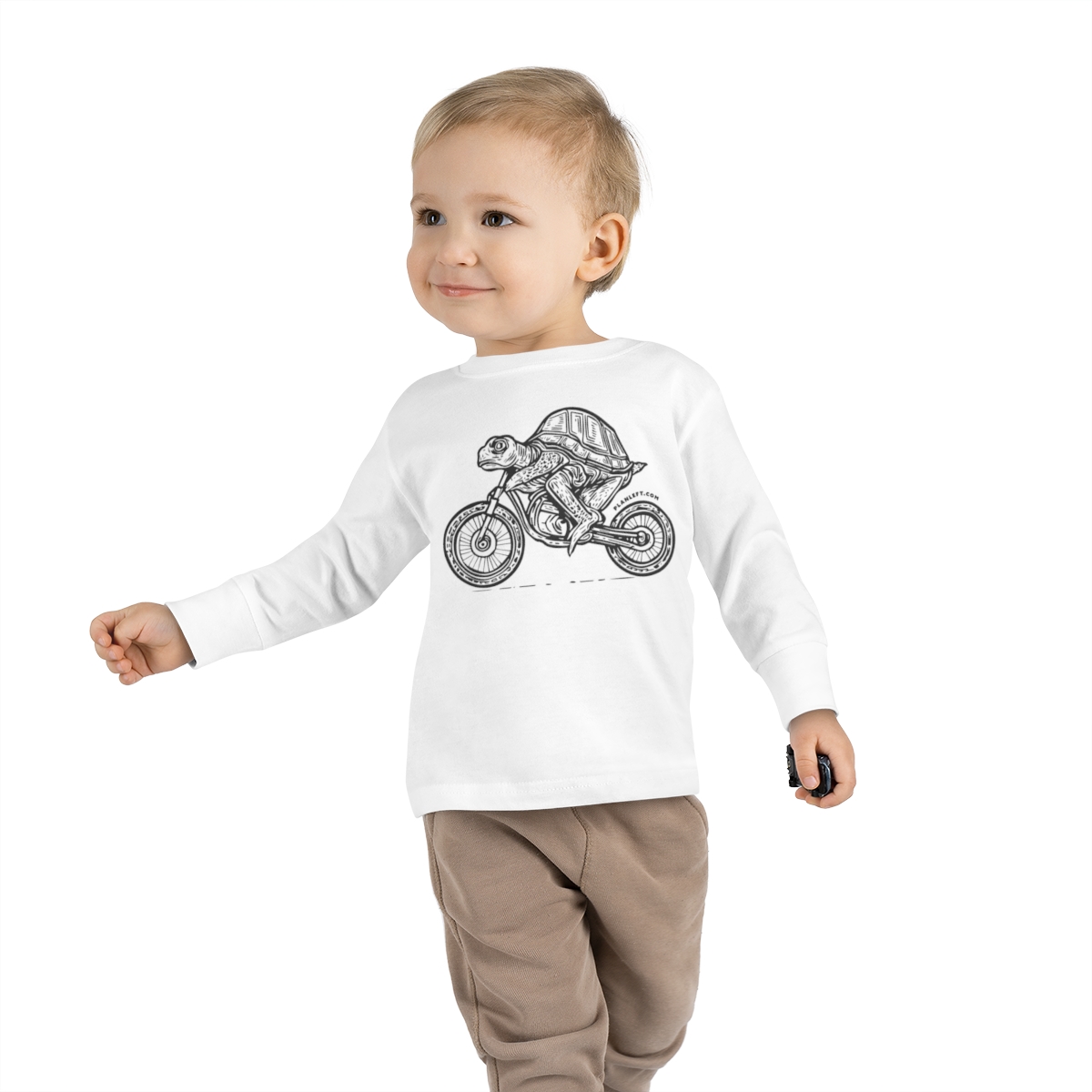 Rebel Turtle | Toddler Long Sleeve Tee - Image 7