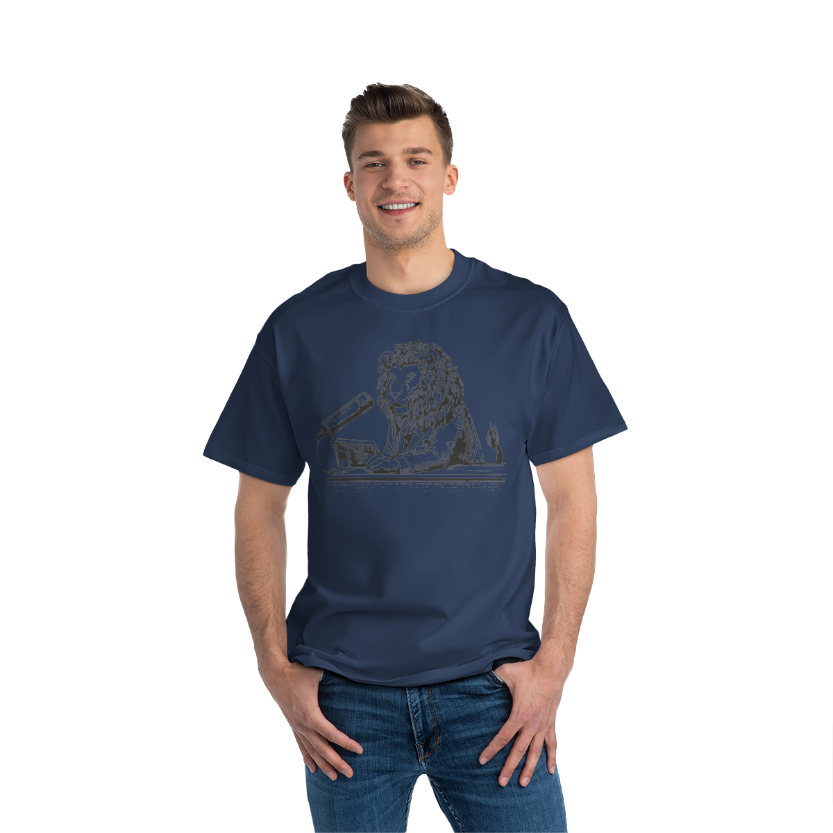 Lion News | Beefy-T® Short-Sleeve T-Shirt - Image 29