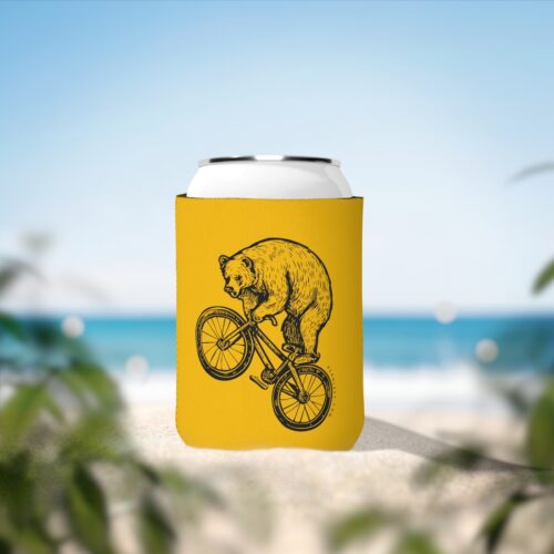 BMX Bear | Can Cooler Sleeve