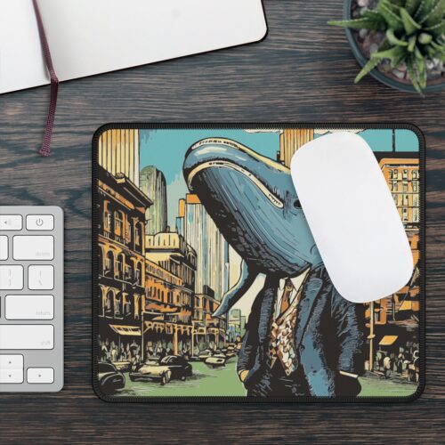 City Whale | Gaming Mouse Pad