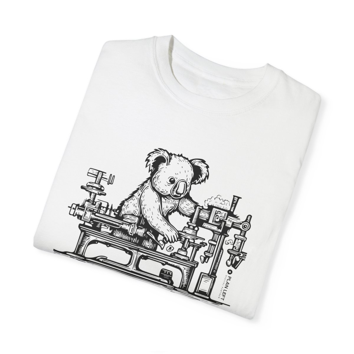 Koala Science | Unisex Garment-Dyed T-shirt - Image 17