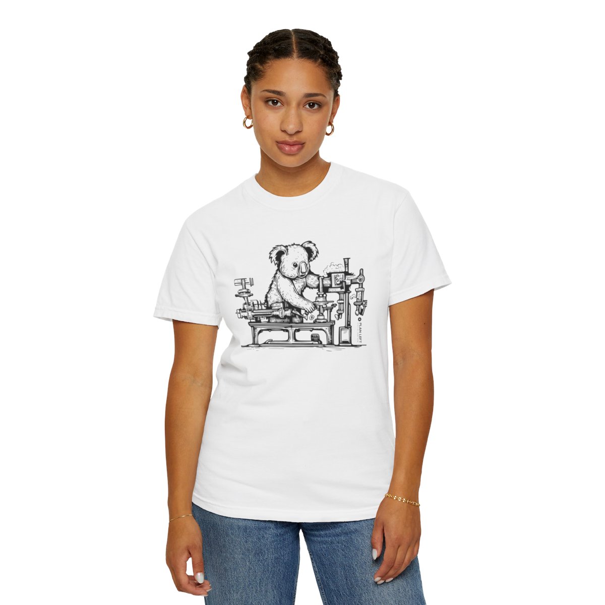 Koala Science | Unisex Garment-Dyed T-shirt - Image 19