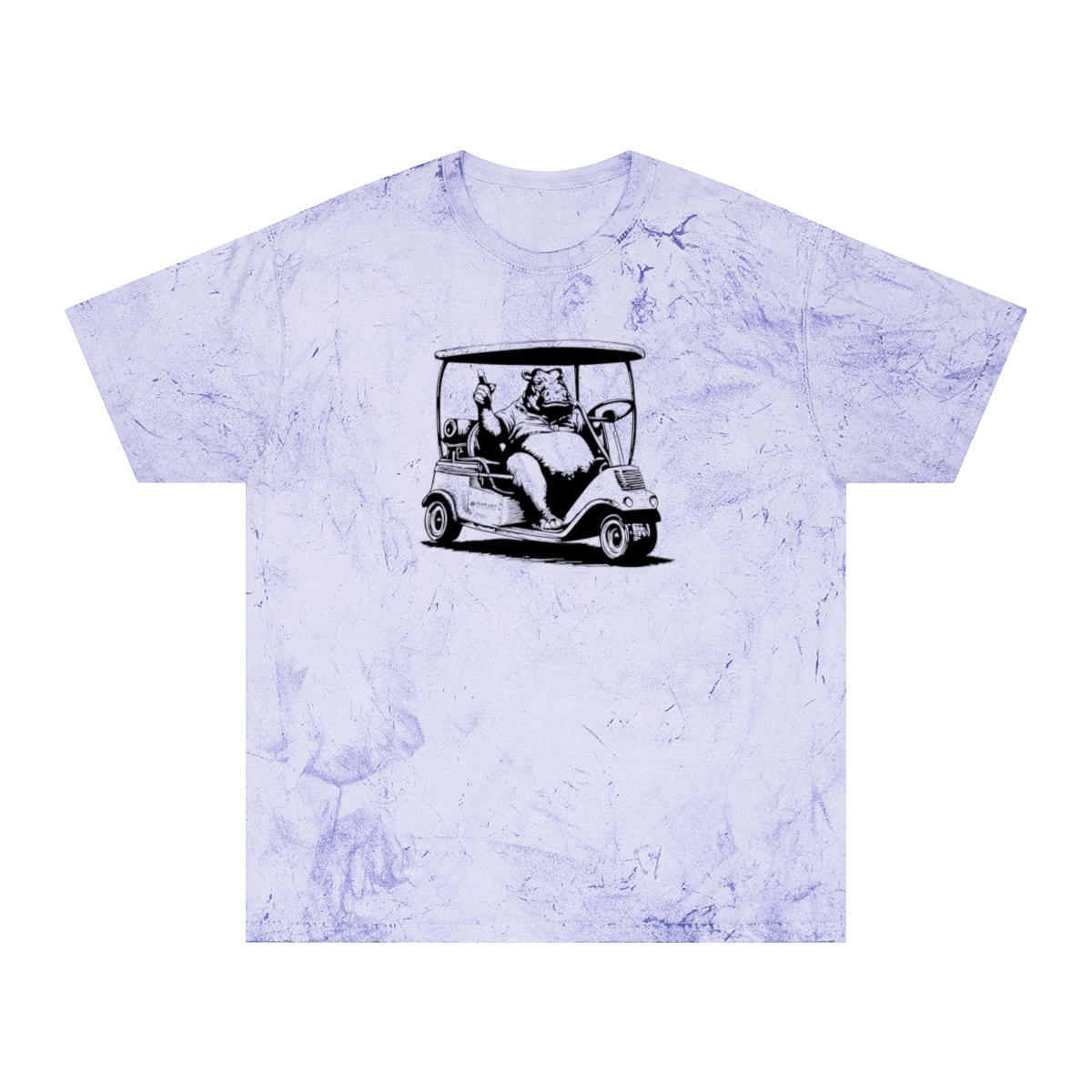 Hippo Golf | Unisex Color Blast T-Shirt - Image 9