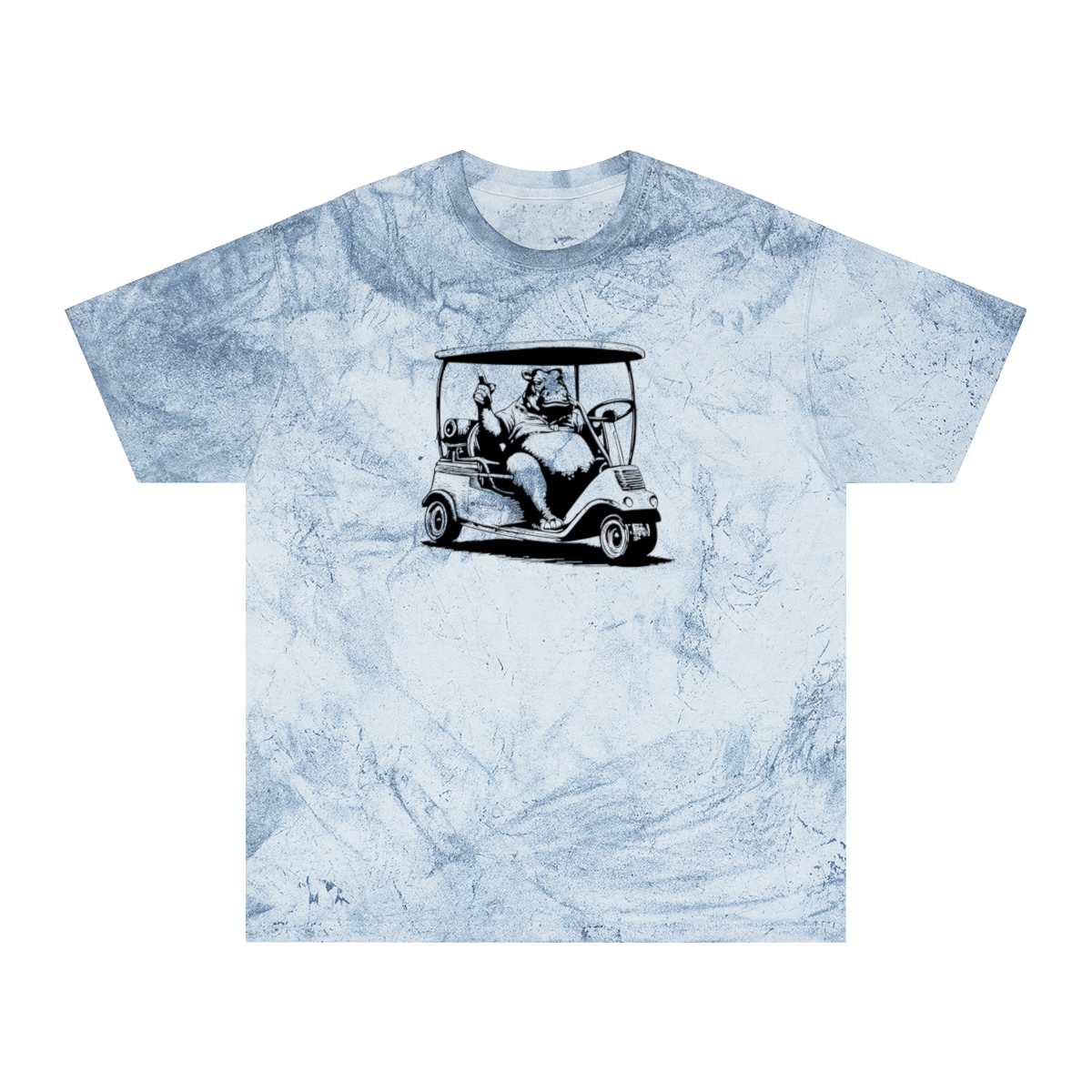 Hippo Golf | Unisex Color Blast T-Shirt - Image 5