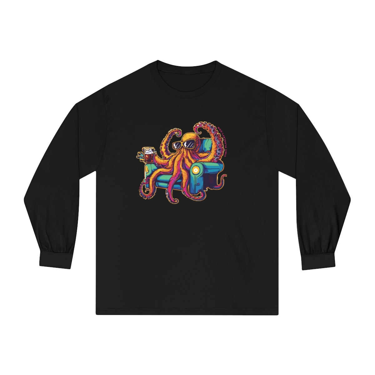 Octo Lounger | Unisex Classic Long Sleeve T-Shirt - Image 17