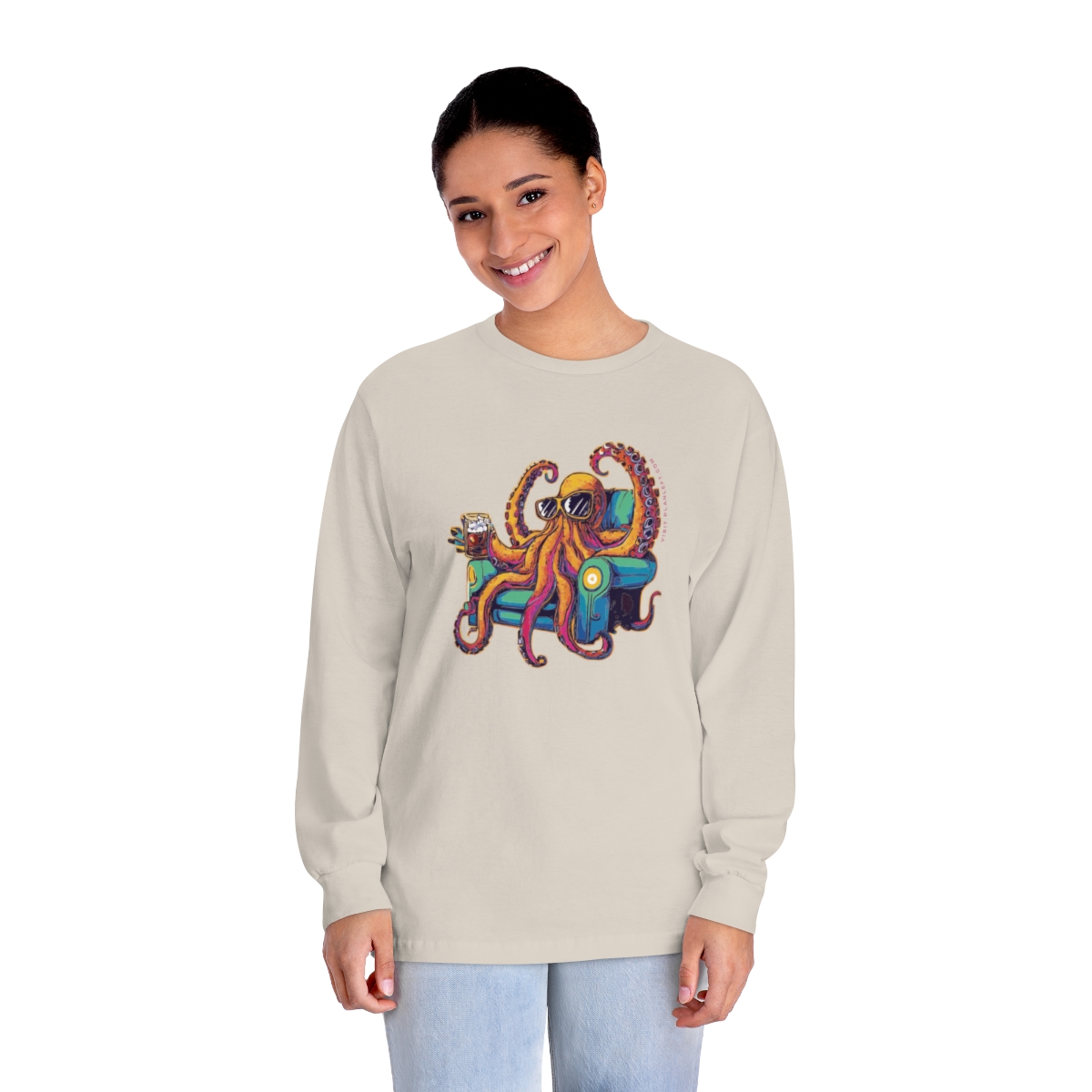 Octo Lounger | Unisex Classic Long Sleeve T-Shirt
