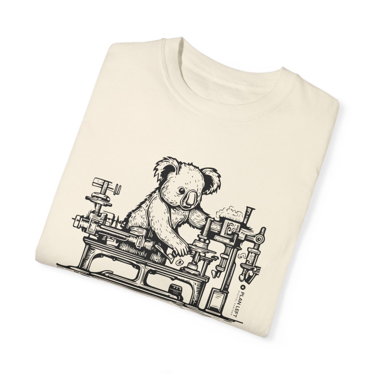 Koala Science | Unisex Garment-Dyed T-shirt - Image 4