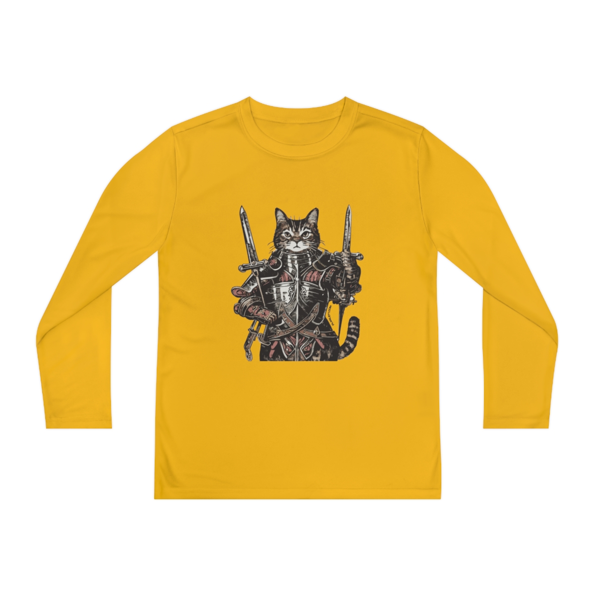 King Kitty | Youth Long Sleeve Competitor Tee - Image 21