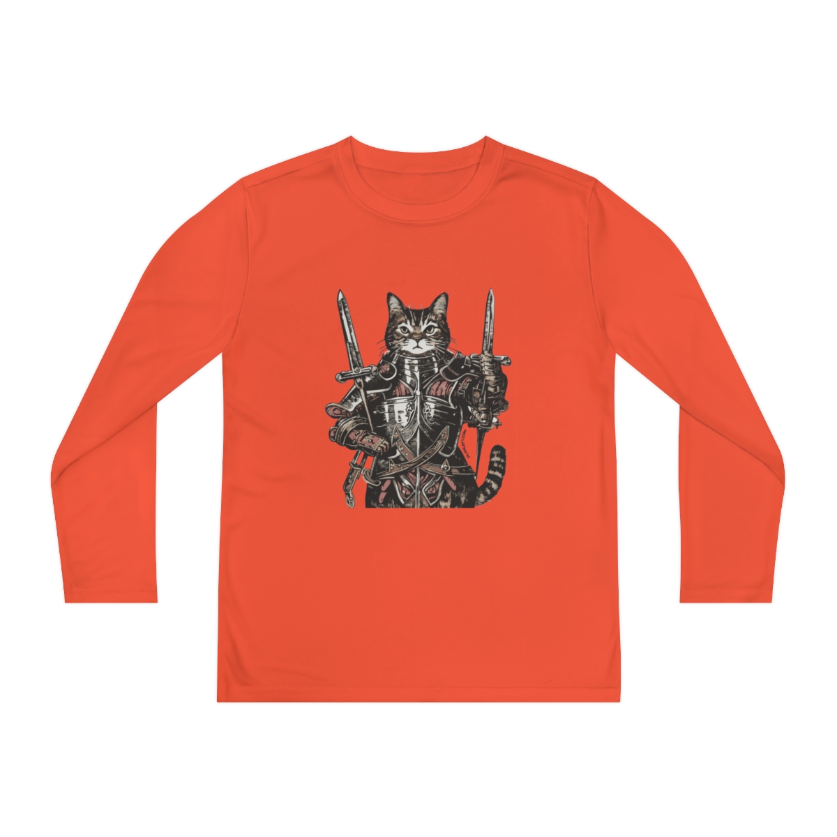 King Kitty | Youth Long Sleeve Competitor Tee - Image 9