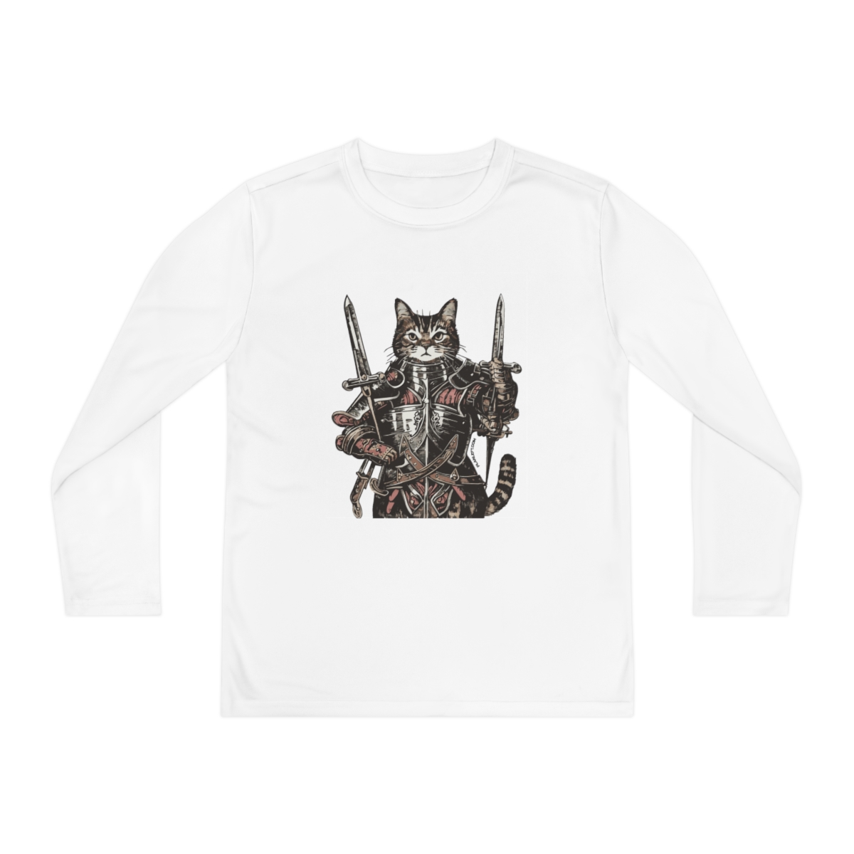 King Kitty | Youth Long Sleeve Competitor Tee - Image 5