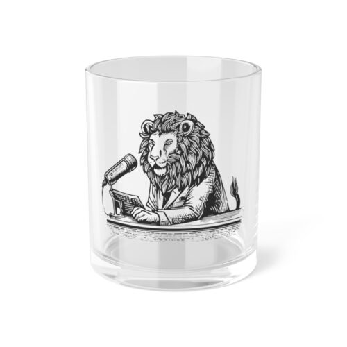 Lion News | Bar Glass